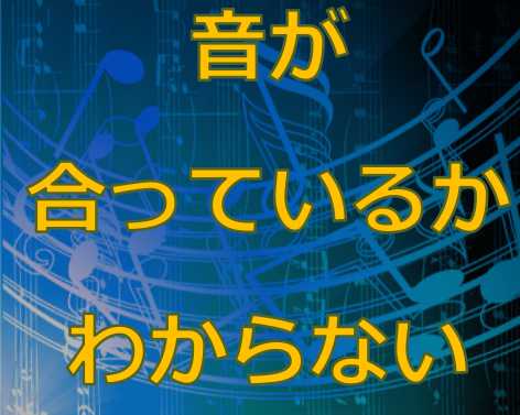 自分の声 これ音合ってる 音程が合っているかわからない悩みはこうして解決 R Voice 東京都王子駅のボイトレ 声楽 ギター弾き語り教室